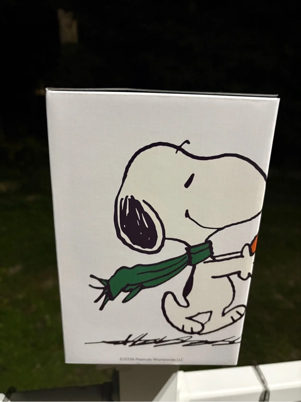 Starbucks Peanuts Snoopy collab Fall 2026 Plush Stuffed Animal Boxed New in Box